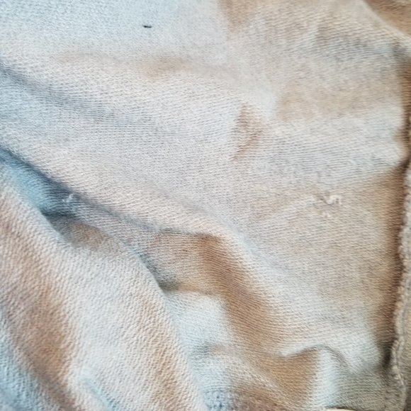 Grey & Gray Women's size Medium Blue Star-Embroidered Hoodie - Picture 9 of 13